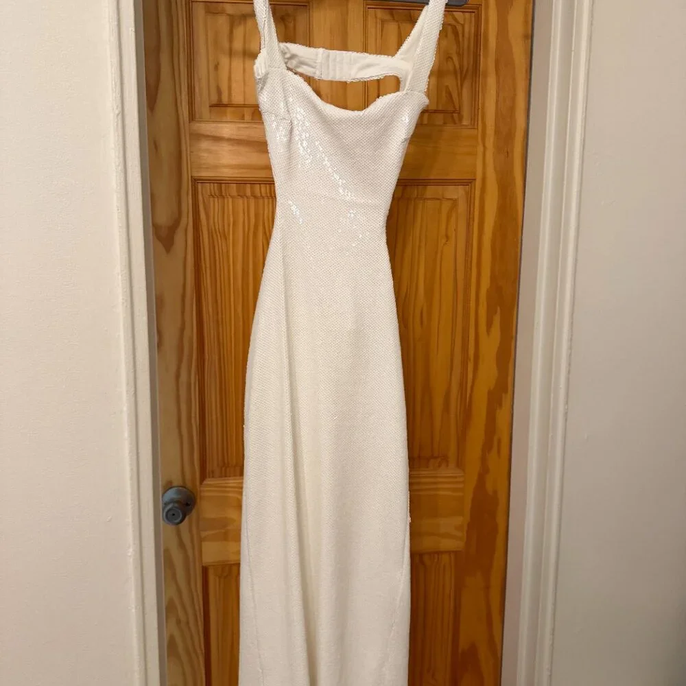 Sequin Cut Out Maxi Dress - Picture 2 of 2